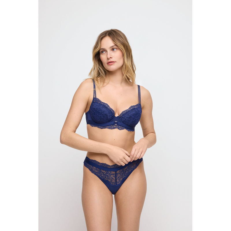 Push-up Bh Uitneembare Pads en Bleu saphire