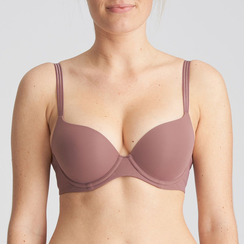 Push Up Bh in het Satin taupe Push Up Bh in het Satin taupe