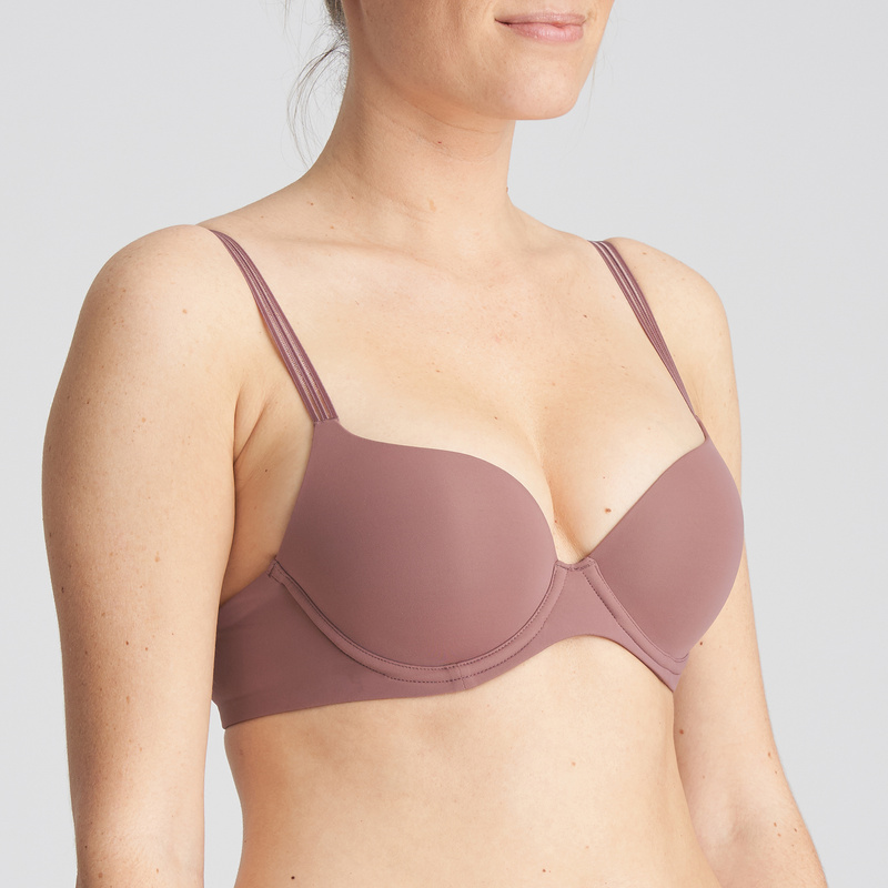 Push Up Bh in het Satin taupe Push Up Bh in het Satin taupe