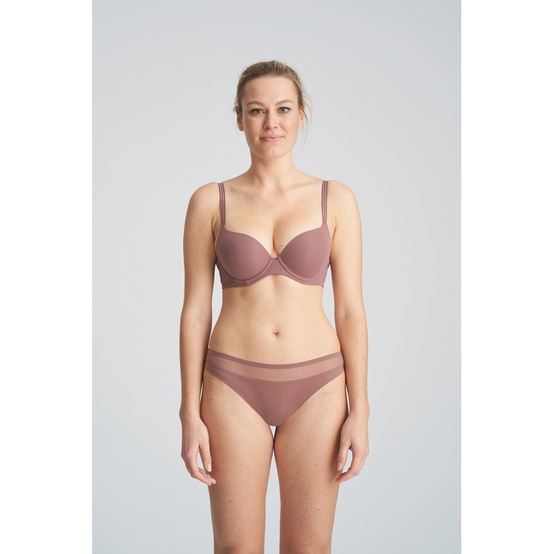Push Up Bh in het Satin taupe Push Up Bh in het Satin taupe