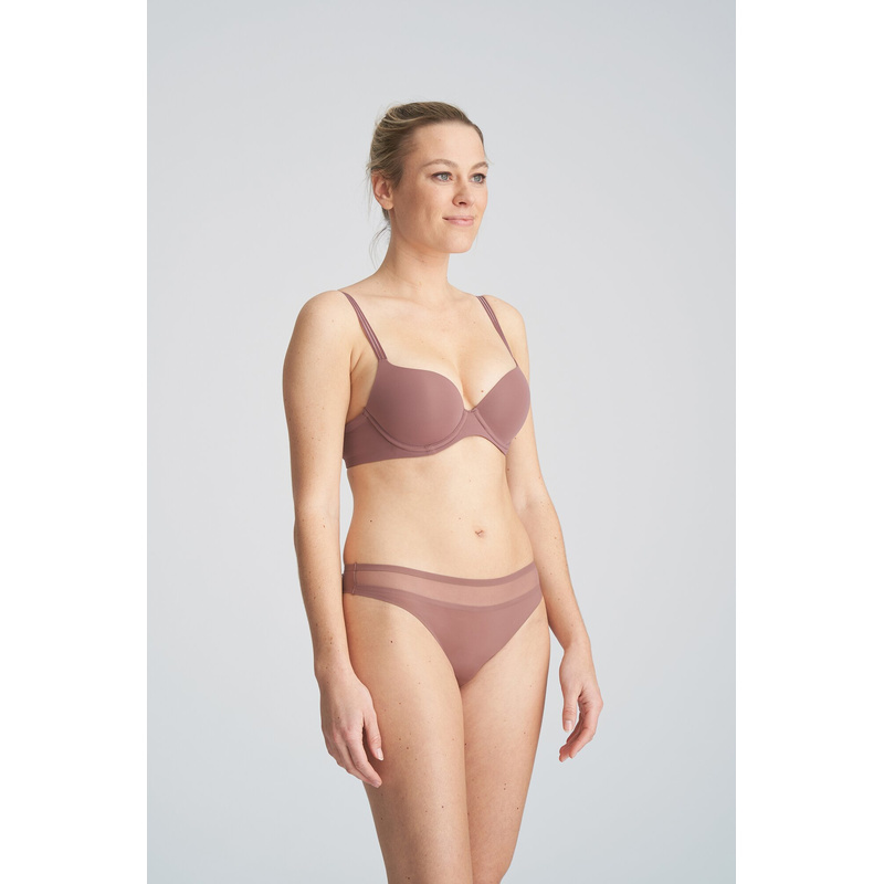 Push Up Bh in het Satin taupe Push Up Bh in het Satin taupe