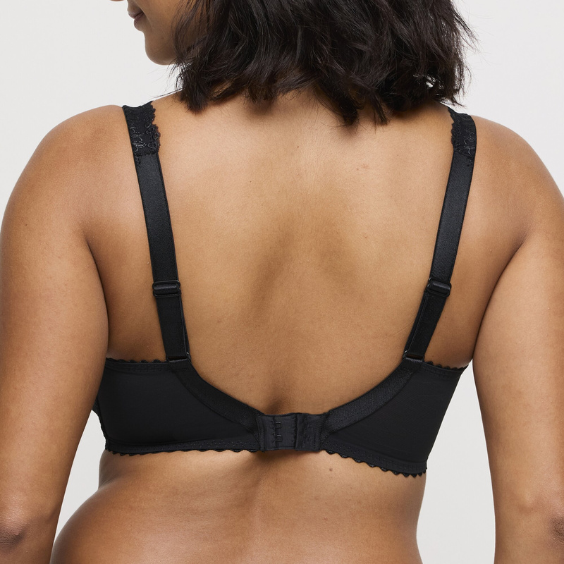 Niet Voorgevormde Balconette Bh in het Zwart