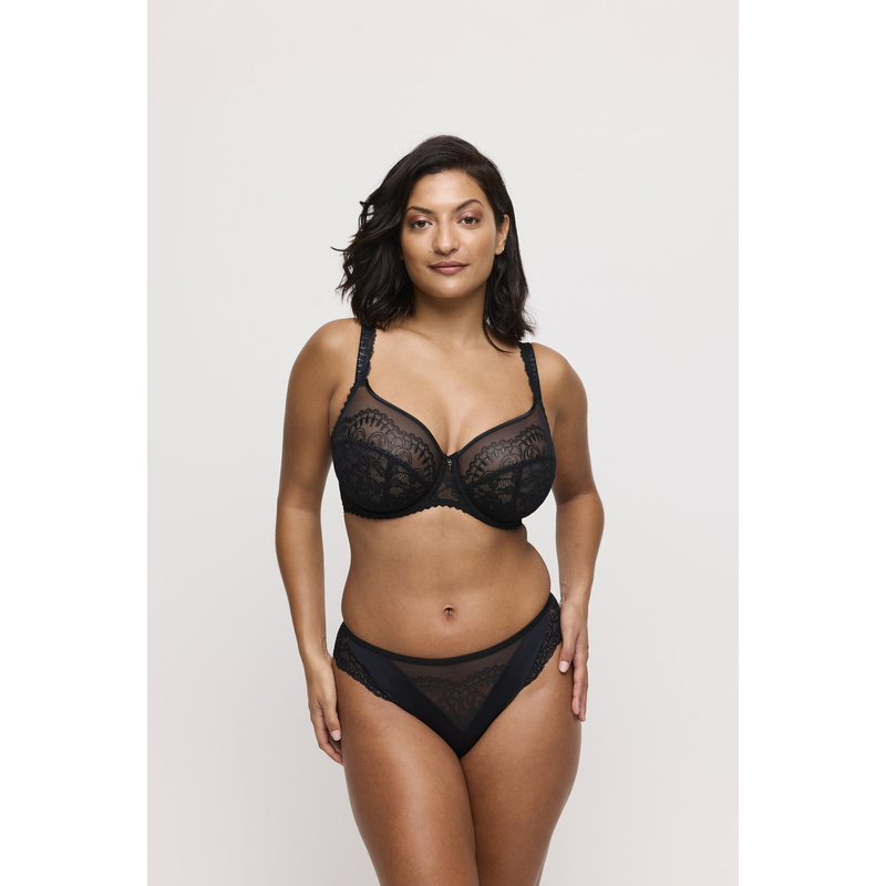 Niet Voorgevormde Balconette Bh in het Zwart