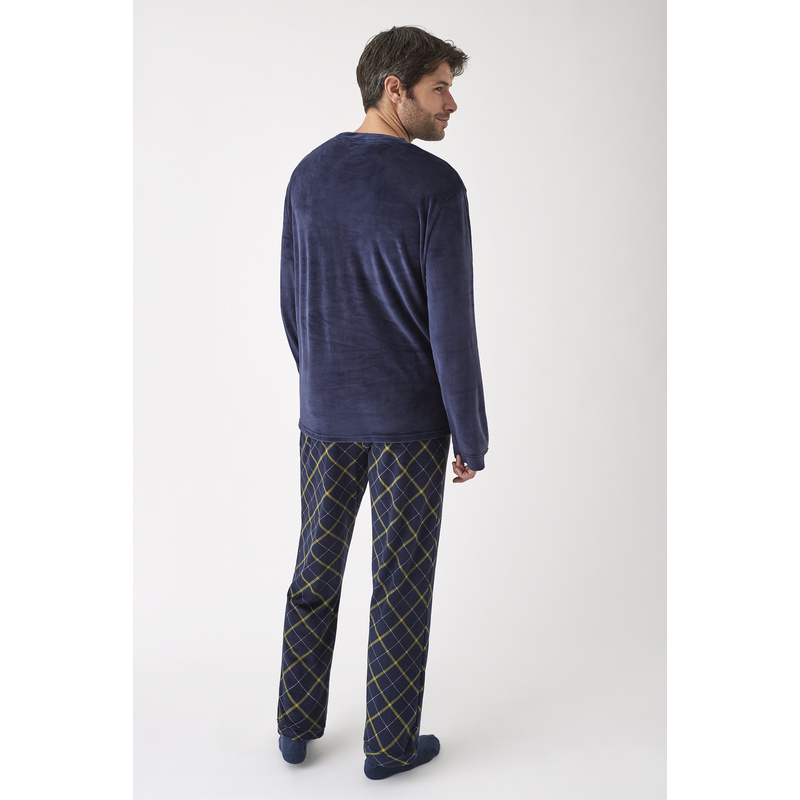 Pyjama Lange Broek en Bleu
