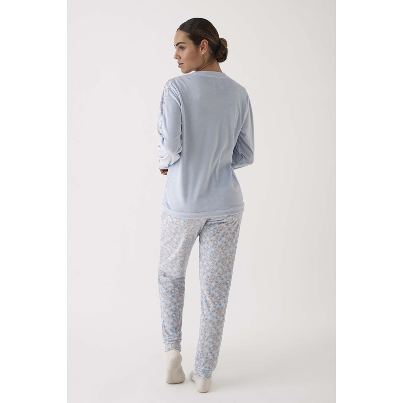 Pyjama Lange Broek en Azul