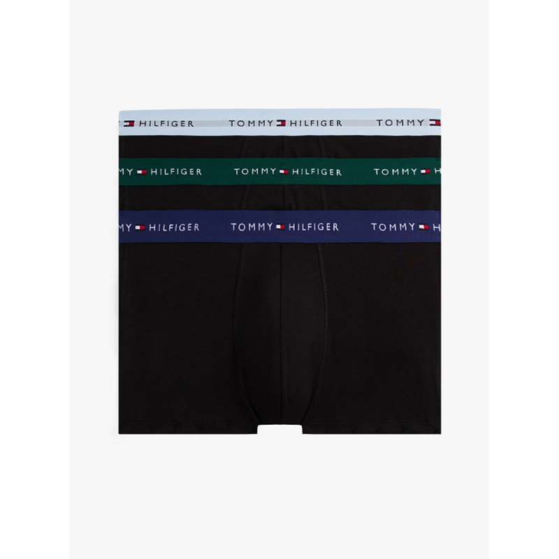 3 Pack Boxershorts in het Green/navy/blue