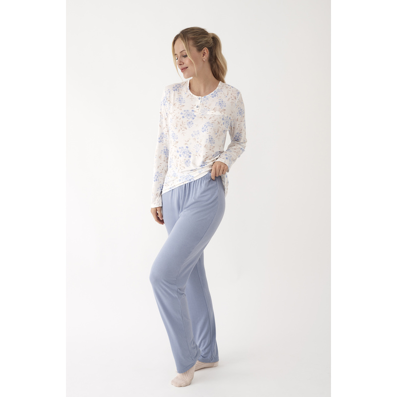 Pyjama Lange Broek in het Azul vintage