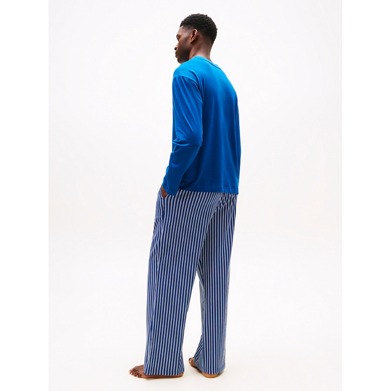 Pyjama Set in het Deep indigo/blue stripe