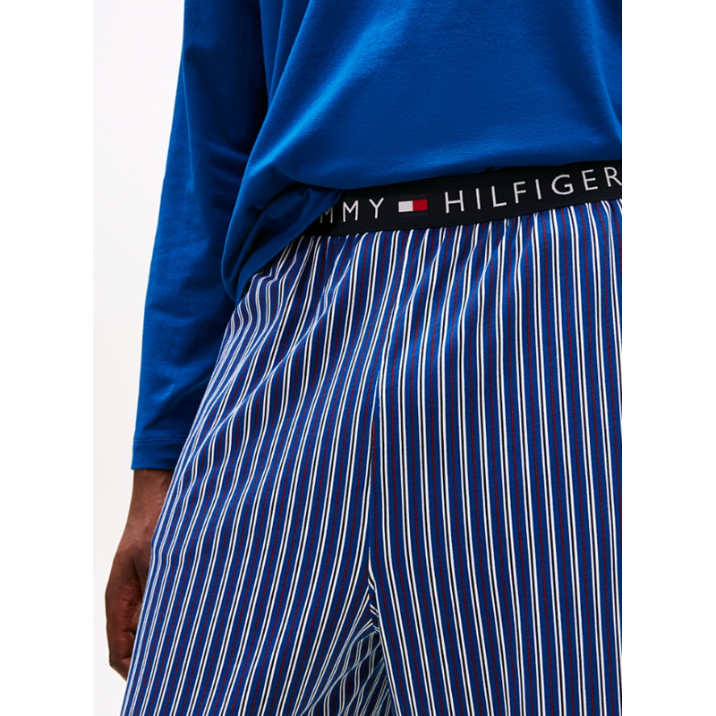 Pyjama Set in het Deep indigo/blue stripe