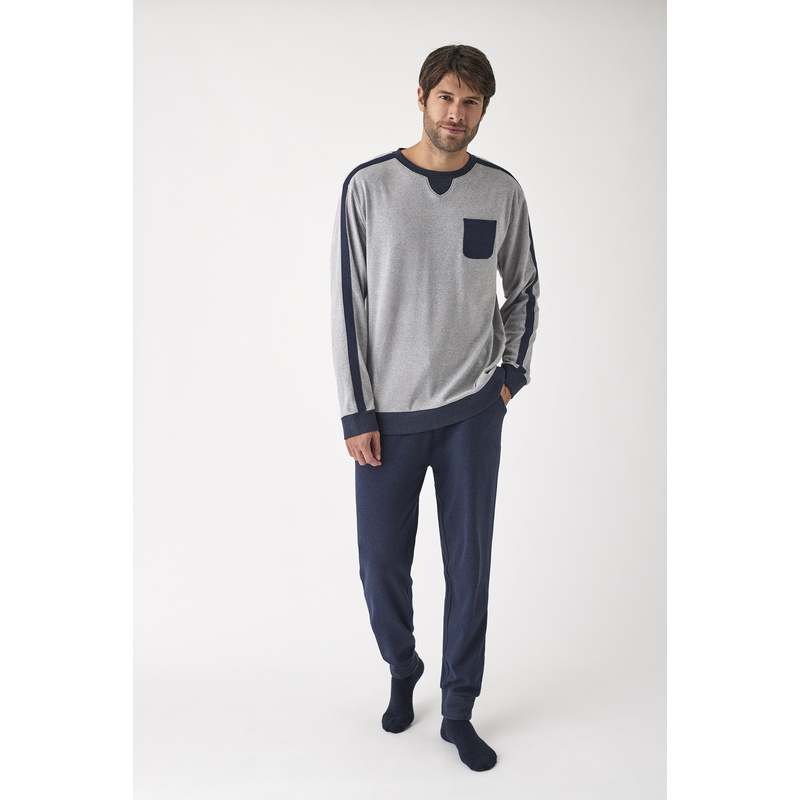 Pyjama Lange Broek in het Grijs