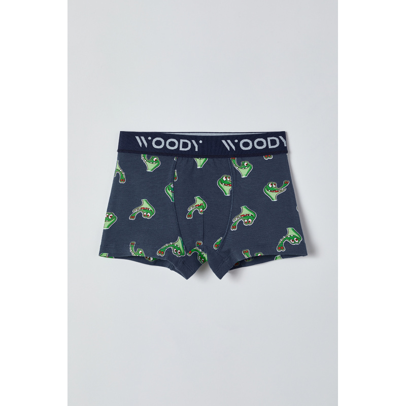 Jongens Boxer Duopack en Marine blauw