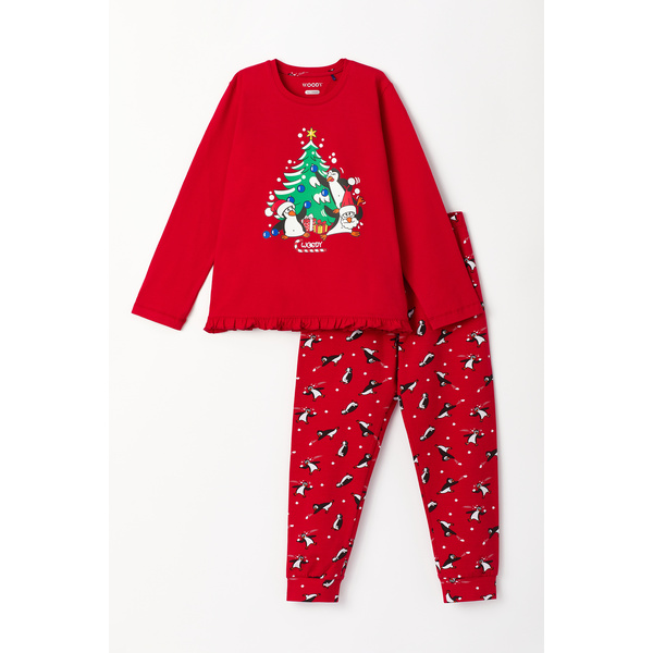 Meisjes Kerstpyjama - Woody - Christmas