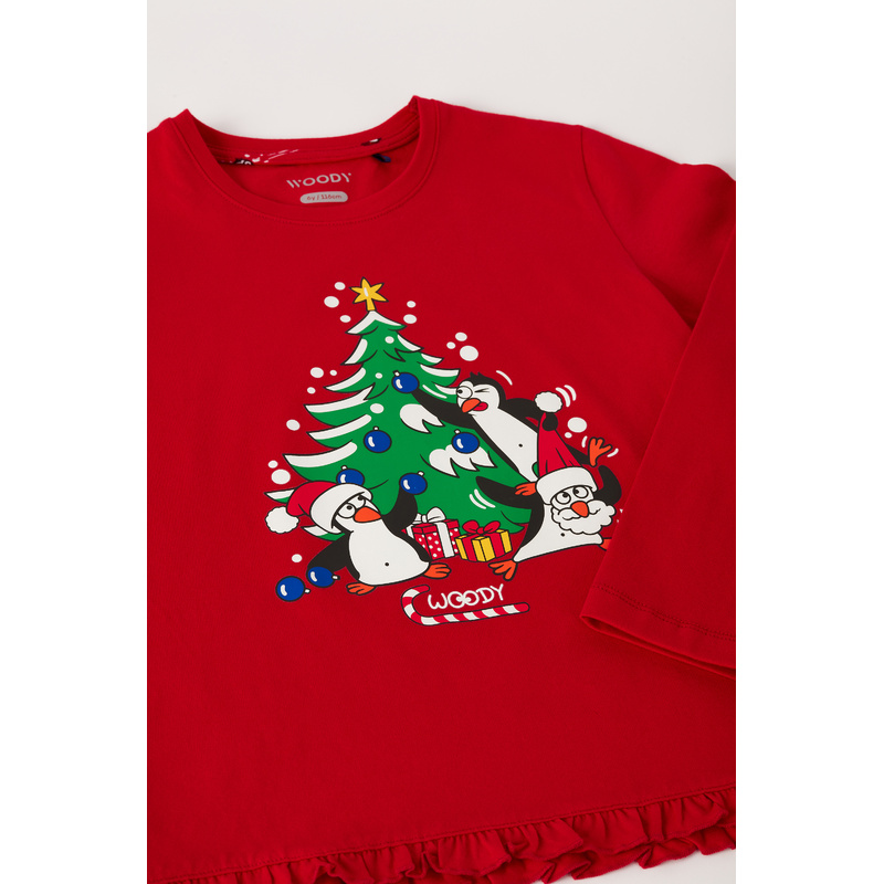 Meisjes Kerstpyjama en Rouge