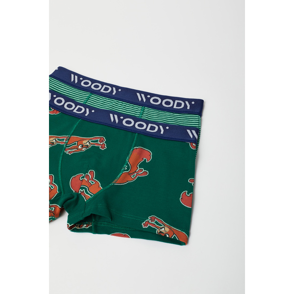 Jongens Duopack Short - Woody - Ondergoed jongens