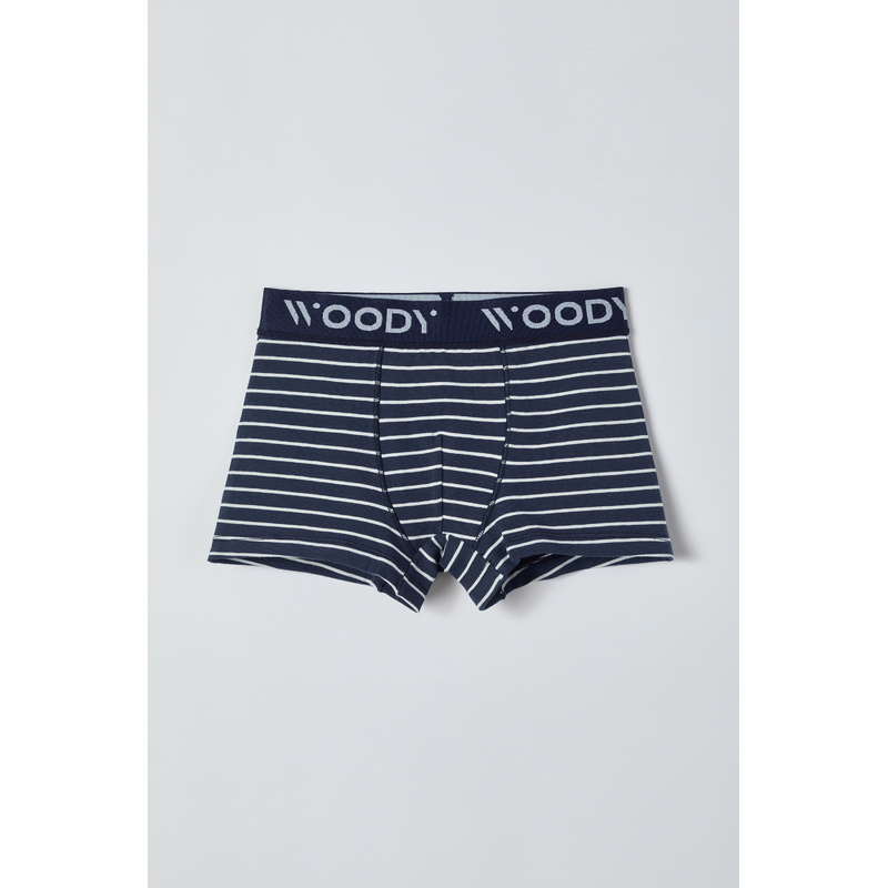 Jongens Boxer Duopack en Marine blauw