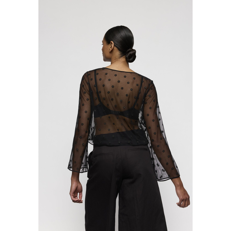 Topje Zonder Cups in het Zwart Topje Zonder Cups in het Zwart