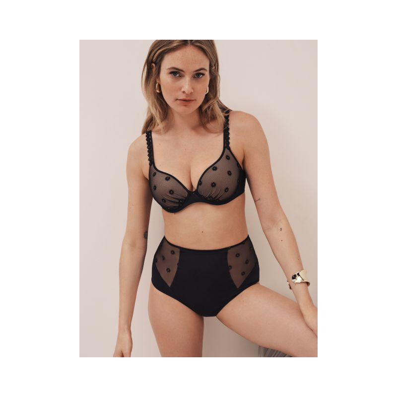 Voorgevormde Bh Hartvorm en Noir